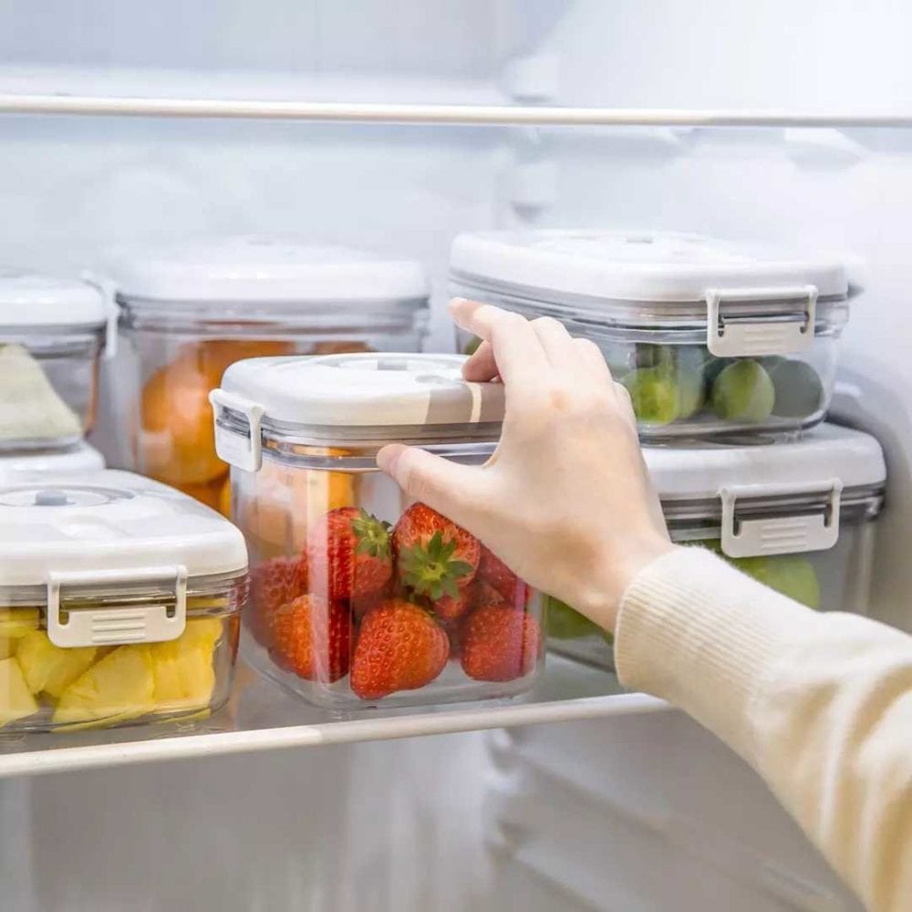 Xiaomi Vacuum Food Container Vacuum Storage Proof Taste Food Full Package (6 Containers)