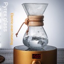OAMCEG Classic Glass Espresso Coffee Maker 400ml &amp; 600ml