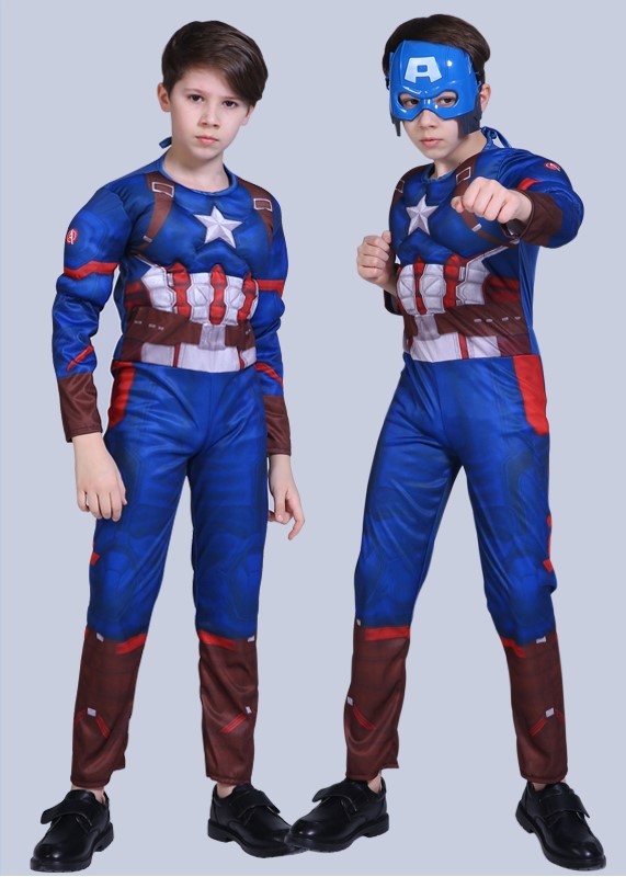 Super Hero Avengers Jumpsuit | Captain America |  | Superman |  | Batman |  | IronMan | | Spiderman |  Muscle Clothes Cosplay Costumes Gift