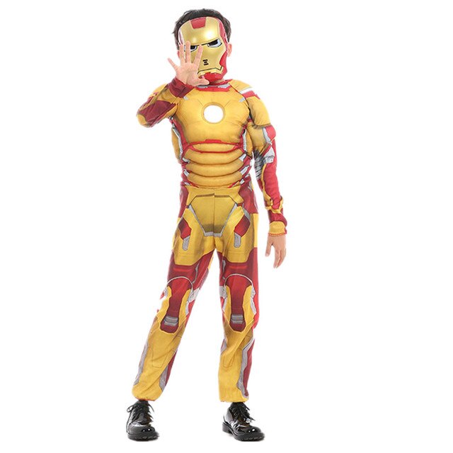 Super Hero Avengers Jumpsuit | Captain America |  | Superman |  | Batman |  | IronMan | | Spiderman |  Muscle Clothes Cosplay Costumes Gift