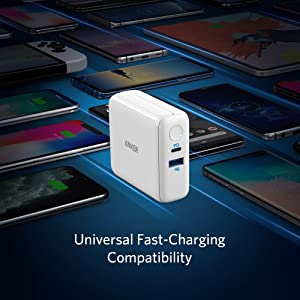 ANKER PowerCore ||| Fusion 5k | 2 IN 1 | Hybrid Battery & Wall Charger  AFY-391 | A1624 |