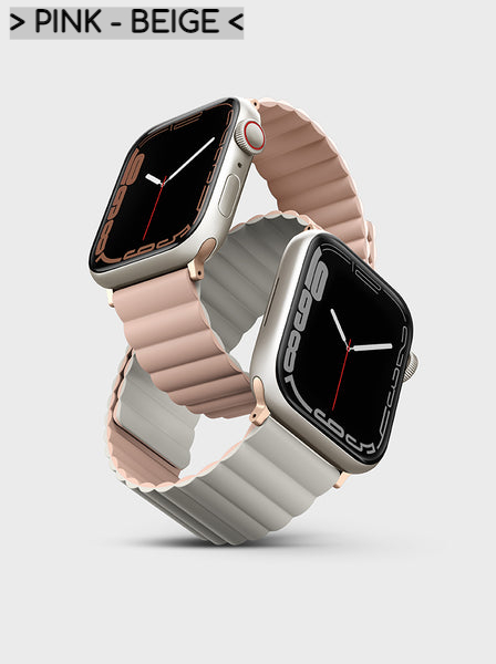 UNIQ - REVIX Reversible Magnetic Silicone Apple Watch Strap