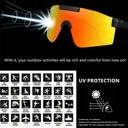 JHUA Outdoor's Sports Sunglasse Polarized Sports Cycling For Men & Women