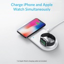 ANKER | POWERWAVE+ | HIGH-SPEED WIRELESS CHARGING PAD WITH FOLDABLE APPLE WATCH HOLDER | B2570K21 |