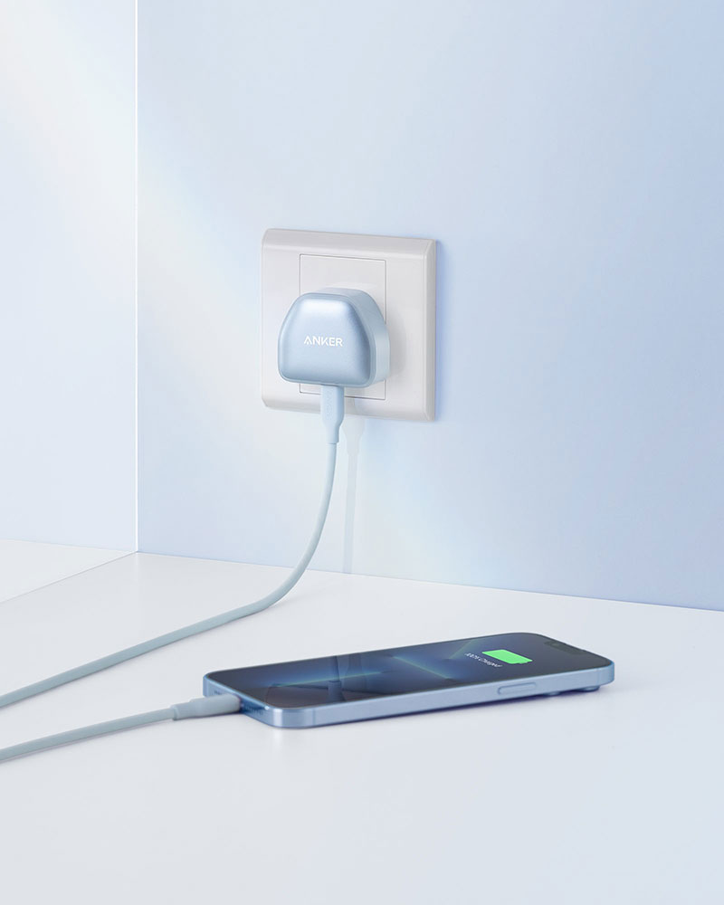 Anker 511 Charger (Nano Pro) Fast USB-C Charger 20W Model:A2637 (Cable Not Included)