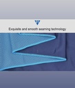 BLUEWHALE Soft Breathable Chilly Microfiber Towel For Yoga , Sport , Running & Gym Usage