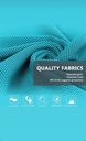 BLUEWHALE Soft Breathable Chilly Microfiber Towel For Yoga , Sport , Running & Gym Usage