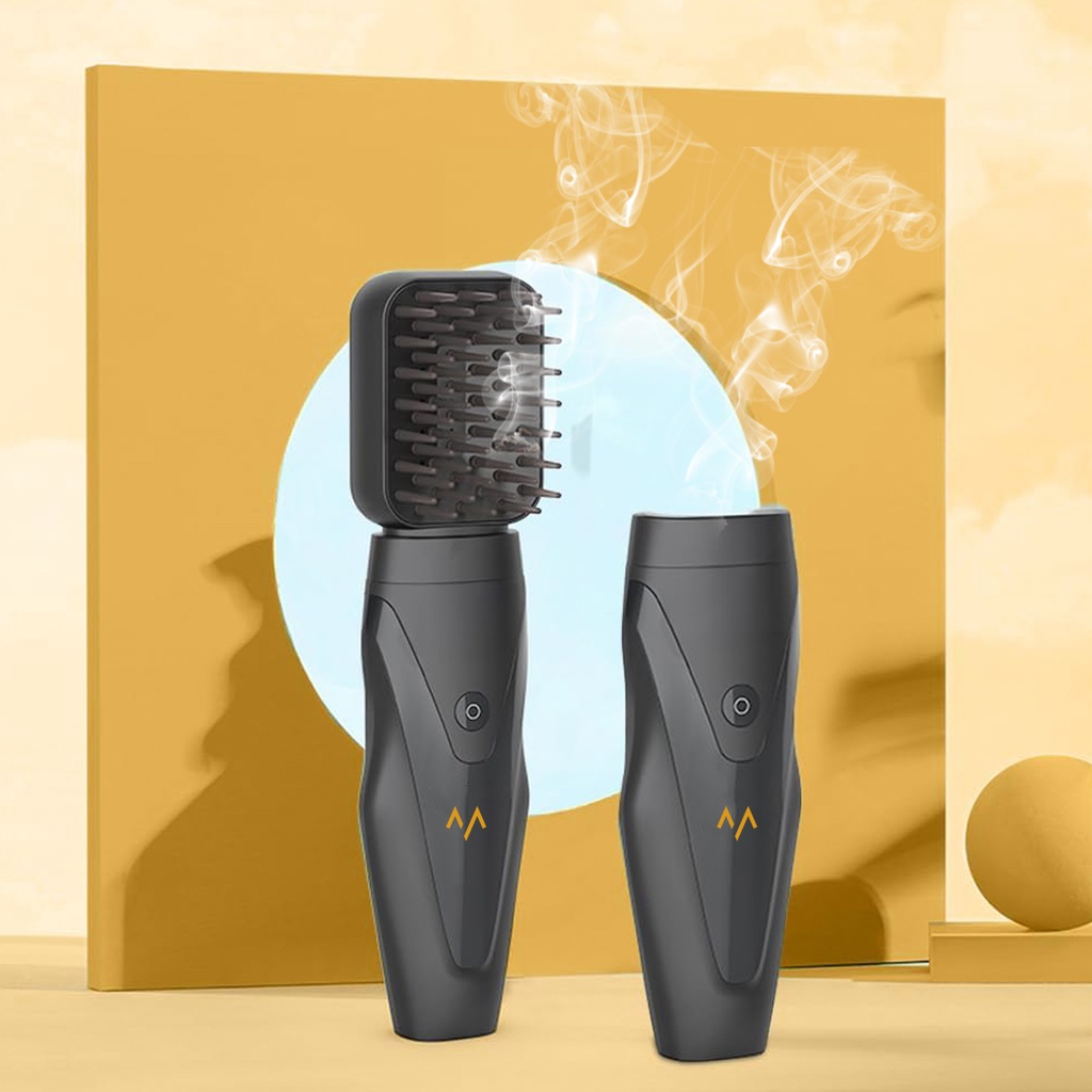 7MD 2 in 1 Portable Comb Bukhoor & Incense Burner | Hair Comb Bukhoor For Women | Incense Burner For Home & Car | Premium Quality | USB-C Rechargeable |