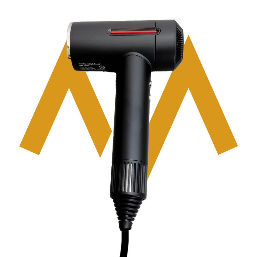 7MD Smart High-Speed Hair Dryer | Ultra-fast Drying | Safe & Easy To Use | Powerful Motor | Hot & Cold Air Circulation Mode | LCD Display | LS-091 |