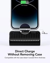7MD Mini Portable Power Bank 5,000 mAh + Led Indicator With Built-In Plugon-C/L