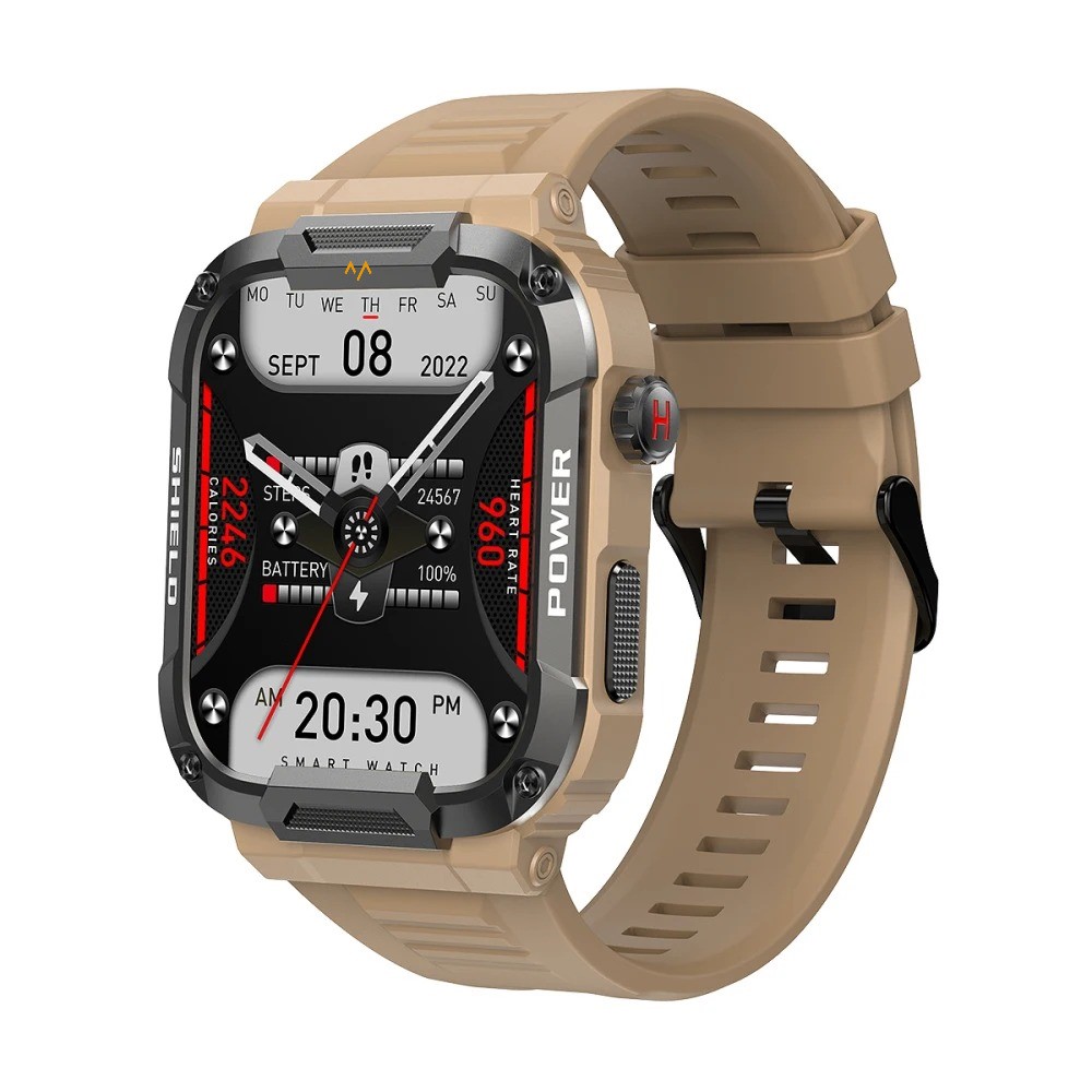 7MD Smart Watch 1.85" Touch Screen, Smartwatch for Android & iPhones , IP68 Waterproof Outdoor Sports Fitness Tracker with Heart Rate
