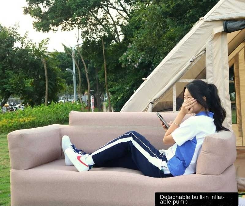 7MD Portable Inflatable Sofa With Built-in Air Pump PD0351 , Winter Collection
