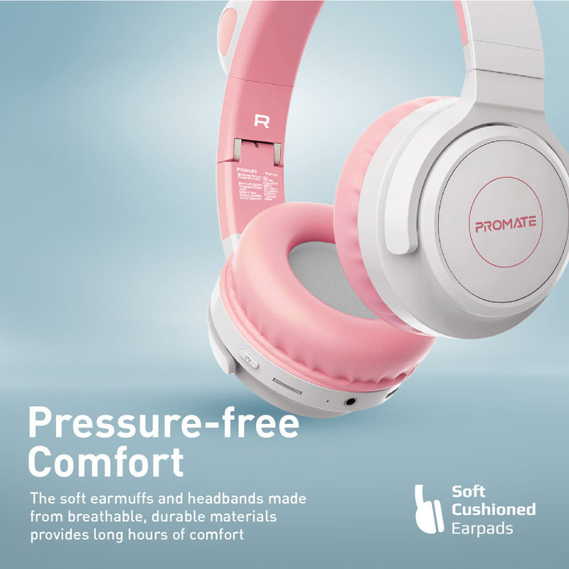 Promate Bluetooth KidSafe Kawaii Style Wireless Kids Headset | Panda |