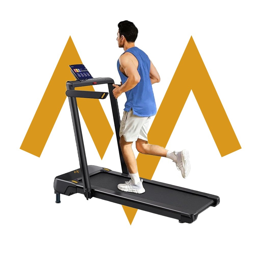 7MD Package Contains 1 x YPOO Multi-Functional Home Exercise Machine and 1 x 7MD 12 KM/H Walking Pad Foldable Lever Treadmill