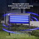 7MD Solar Powered Mosquito Killer 24W Large Sized Rechargeable Intelligent Design Energy Conservation Durable with High Voltage Insect Elimination |7MD-917|