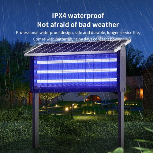7MD Solar Powered Mosquito Killer 24W Large Sized Rechargeable Intelligent Design Energy Conservation Durable with High Voltage Insect Elimination |7MD-917|