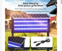 7MD Solar Powered Mosquito Killer 24W Large Sized Rechargeable Intelligent Design Energy Conservation Durable with High Voltage Insect Elimination |7MD-917|