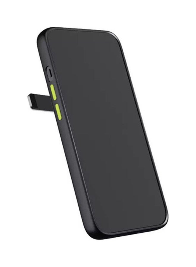 Goui Magnetic Case for iPhone 14 Pro Shockproof Rubber Cover with Magnetic Bars and Wireless Charging Compatibility