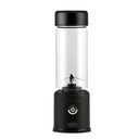 Powerology 6 Blade Portable Juicer 450mL 126W Rechargeable USB Type C Blender with Dual 2500mAh Battery Stainless Steel Ice Crushing Blades Borosilicate Glass Container |PN6BPJBK|
