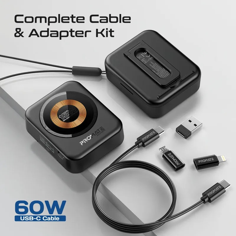 PROMATE Mobile Solution Kit – Ultra-Compact, Multi-Functional Design for On-the-Go Use | AuraKit |