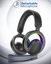 Promate High-Fidelity Over-Ear Wireless Headphones – Open-Ear Design, Detachable Microphone | NOVON |