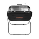 Porodo Lifestyle Portable Folding BBQ Grill – Compact Outdoor Stainless Steel Grilling Station for Travel & Picnic | PD‑LFSTO92‑BK |