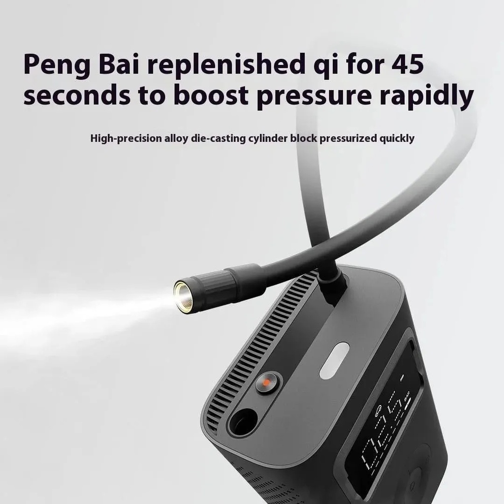 Xiaomi Portable Electric Air Compressor 2 Pro – 150PSI Rechargeable Tire Inflator | MJCQB07PQW |