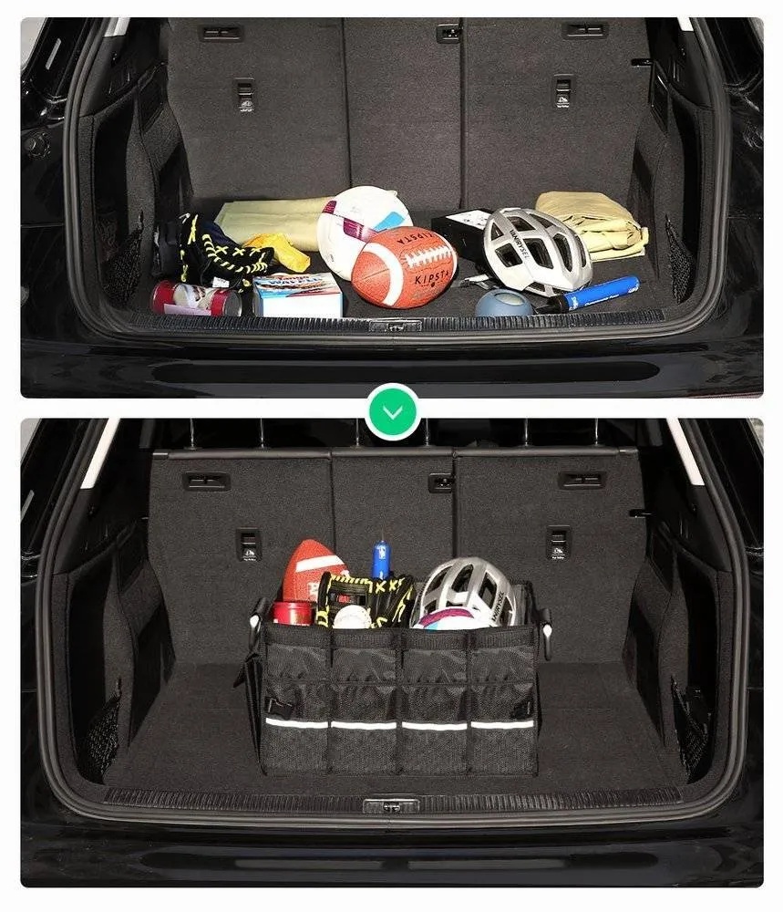 UGREEN Multi-Functional Trunk Organizer – 55L Foldable Car Boot Storage Bag with Handles, Durable Oxford Fabric, Collapsible Design for Easy Carry & Storage | 80710 - LP256 |