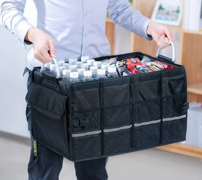 UGREEN Multi-Functional Trunk Organizer – 55L Foldable Car Boot Storage Bag with Handles, Durable Oxford Fabric, Collapsible Design for Easy Carry & Storage | 80710 - LP256 |