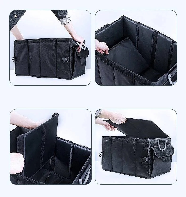 UGREEN Multi-Functional Trunk Organizer – 55L Foldable Car Boot Storage Bag with Handles, Durable Oxford Fabric, Collapsible Design for Easy Carry & Storage | 80710 - LP256 |