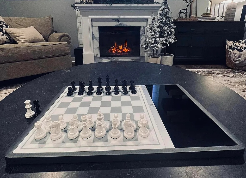 Chessnut Evo Ultra Smart AI Chessboard – 12.3” Smart AI Chess Table with LED, Stockfish & Maia Engines, Android 11 | CE100 |