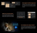 Chessnut Evo Ultra Smart AI Chessboard – 12.3” Smart AI Chess Table with LED, Stockfish & Maia Engines, Android 11 | CE100 |