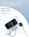 UGREEN MagFlow Qi2 25W MagSafe Power Bank – 10000mAh, 30W USB-C Built-in Cable, Magnetic Wireless Charger for iPhone 17 | PB773 \ 65958B |
