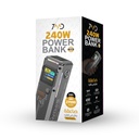 7MD 240W Power Bank 27000mAh with 1.54” TFT Display | PD 3.1 Fast Charging | 7MD44925 |
