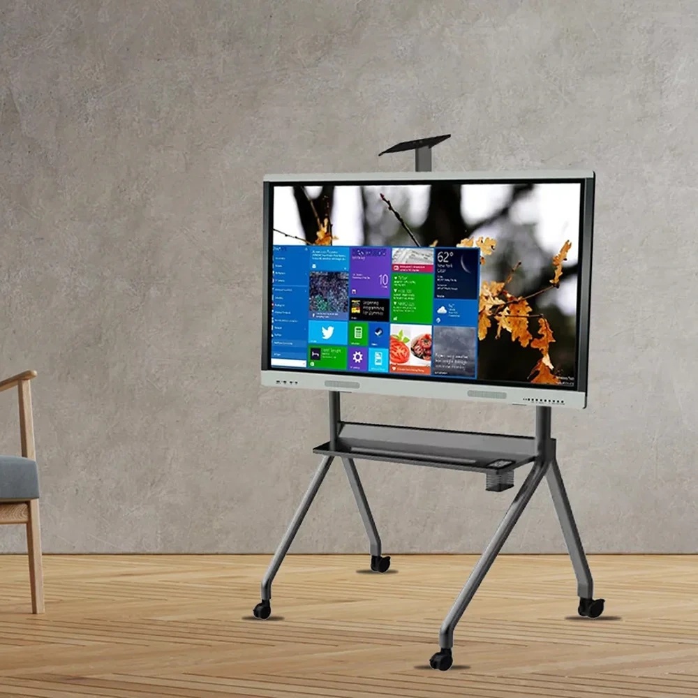 DG Tech Heavy-Duty TV Trolley Stand for 42"–120" Screens with Wheels – 150kg Capacity | DG 115B FS |