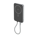 Zendure SuperMini Hybrid Qi 10,000mAh Power Bank with MagSafe Wireless Charging, 20W PD & Built-in USB-C Cable | ZDSMP-EA10 |