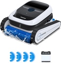 ECOVACS ULTRAMARINE P1 Cordless Pool Cleaner Robot 4800GPH Suction 180-Min Runtime SmartNavi App Control - Automatic Floor and Wall Pool Vacuum | SWB11 |
