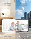 7MD Smart Baby Camera WiFi Support Night Vision Two-Way Talk Cry Detection Remote Pan & Tilt - HD Baby Monitoring Camera with Temperature Monitoring and SD Card Recording | 7MD51225 |