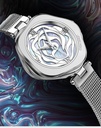 CIGA Design R Series Quartz Watch 32×33mm Stainless Steel Case 3ATM Water Resistance - Minimalist Leather or Milanese Mesh Strap Watch | R012 |