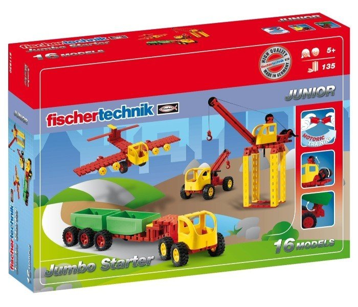 Fischer-Technik JUMBO STARTER  Jigsaw Puzzle Building Toy - 511930