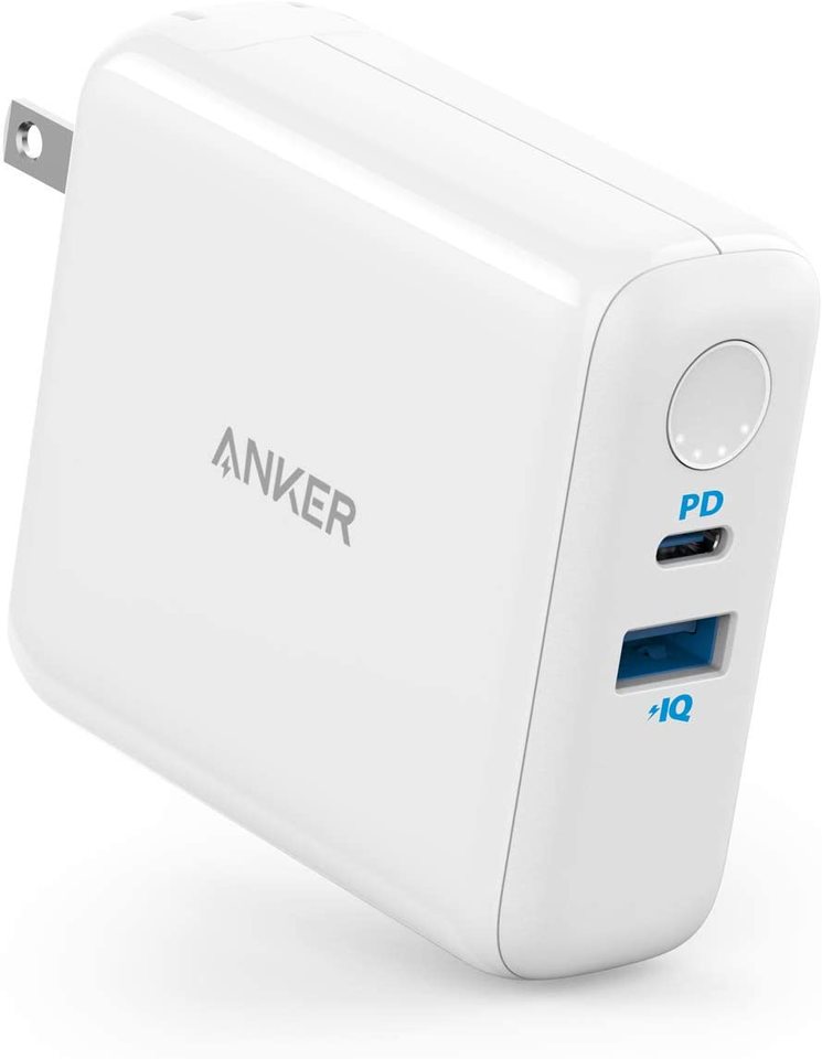 ANKER PowerCore ||| Fusion 5k | 2 IN 1 | Hybrid Battery & Wall Charger  AFY-391 | A1624 |