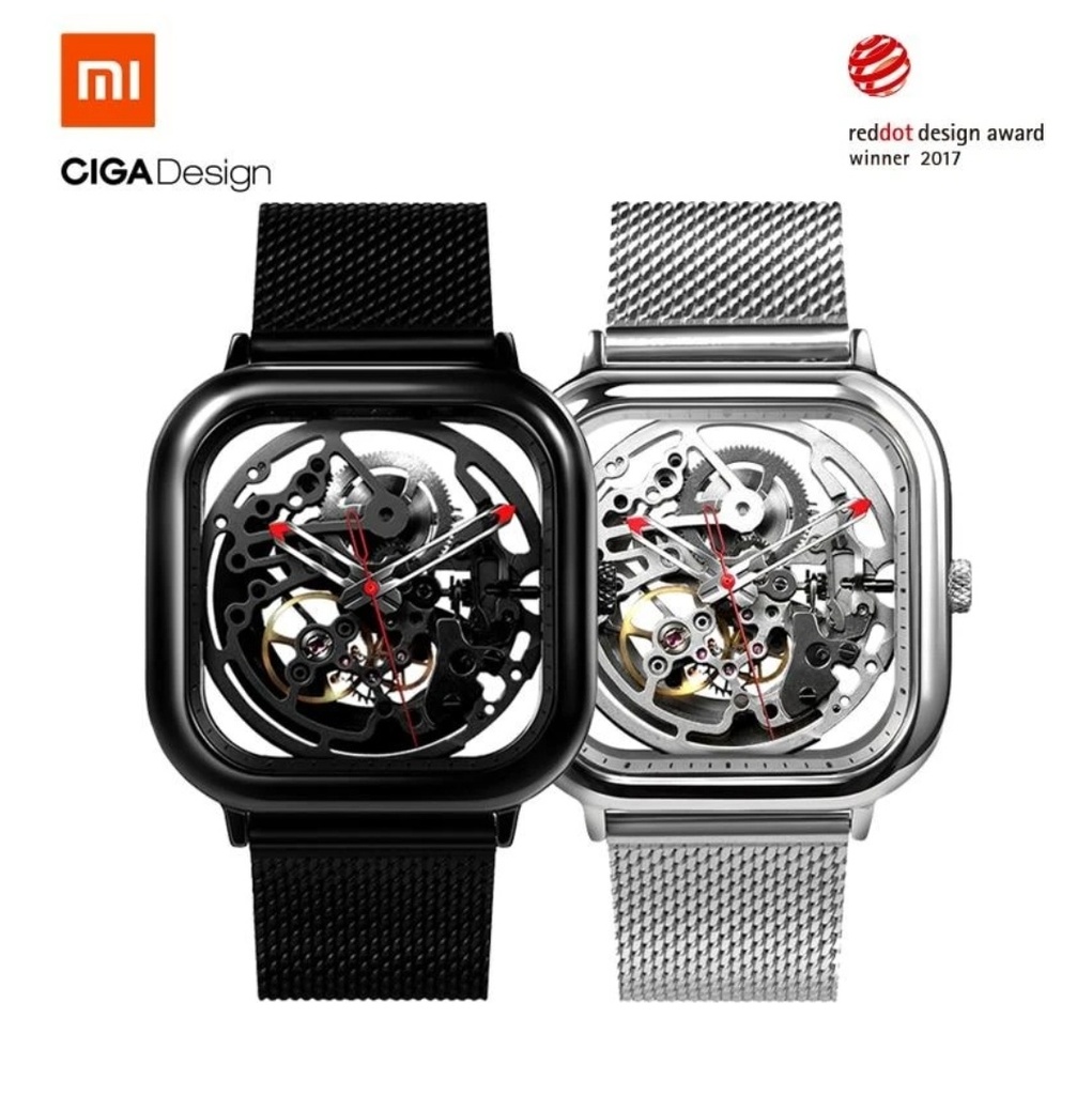 XIAOMI CIGA Design Skeleton Mechanical Watch Full Hallow Z011-BLBL/SLSL-W3