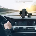 Porodo Smart Phone Car Mount With Double Lock System | PD-RVCMDS-BK |
