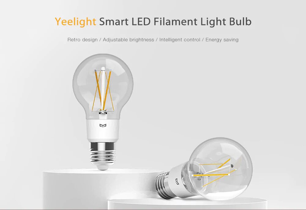 لمبة LED ذكية بخيط إضاءة من Yeelight بقدرة 6 واط – التحكم بالصوت والتطبيق للاستخدام المنزلي | YLDP12YL |