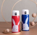 XIAOMI Fun Home Onehanded Tumbler FunHome Student Portable Insulation Cup 350ML Red &amp; Blue