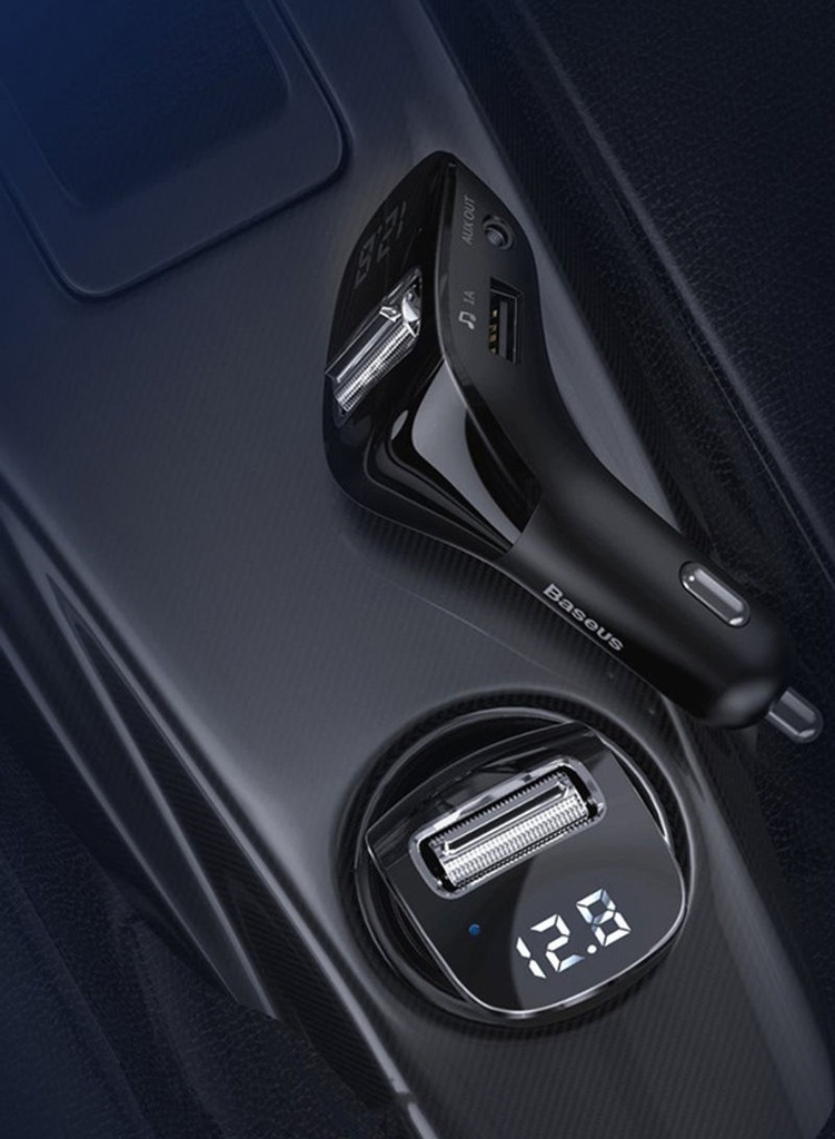 Baseus Streamer F40 AUX Wireless MP3 Car Charger