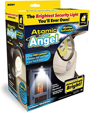 Atomic Beam LED Light Angel, Motion-Activated