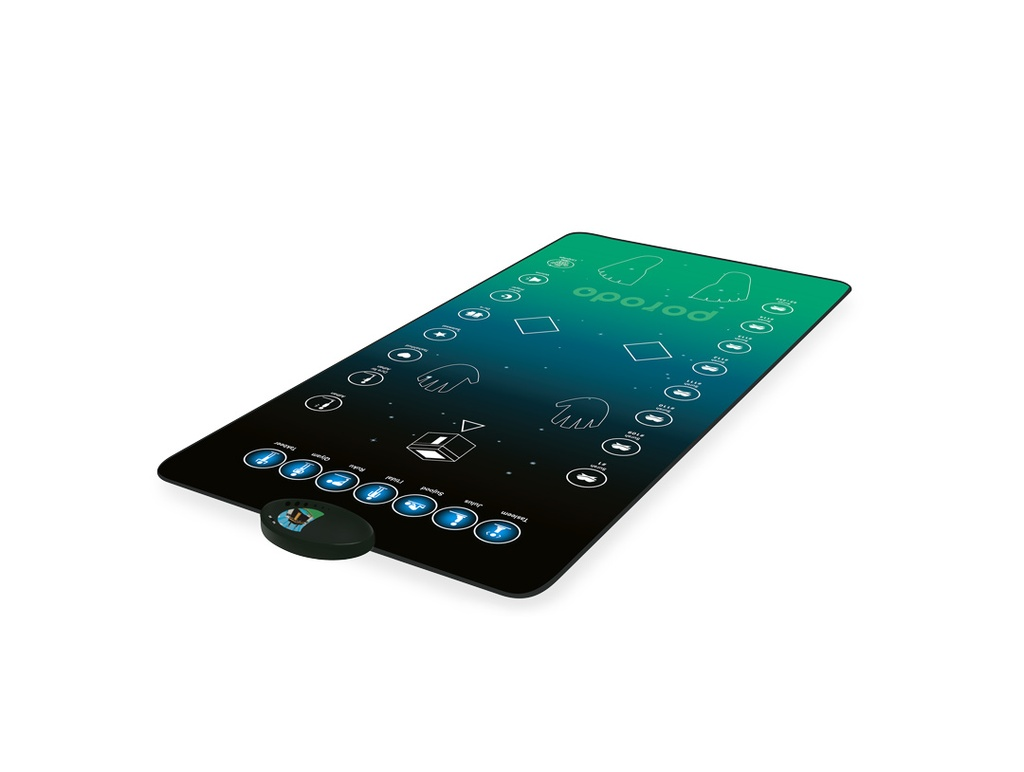 Porodo Smart Interactive Prayer Mat With Pre-Recorded Dua & Surah 131x75 cm | PD-ATEPM-BU |