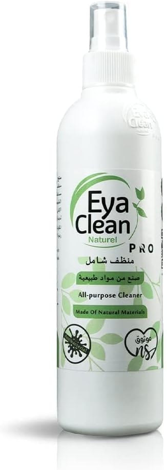منظف Eya Clean Pro متعدد الاستخدامات للمنزل والمطبخ لتنظيف الملابس والأسطح والأرضيات، غير سام وعضوي 100٪