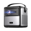 Powerology Starbeam 100 inch 4K GTV Projector – Android 9, Google TV, Brightness 450 ANSI, Full HD, 3D Support, 15000mAh Battery, USB & HDMI Connectivity, Laser Auto-Focus, Portable Home Entertainment Projector With 1 Year Free Software Support & Update | PGTVPBK |
